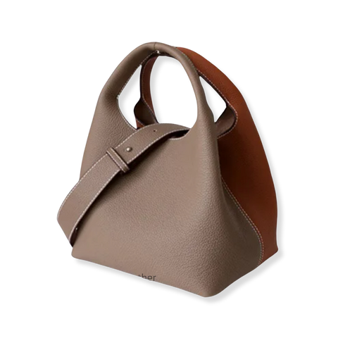 For $79 with free shipping, experience luxury with this versatile two-tone bag, crafted from genuine leather from Rare Klub. Perfect for daily use, travel, and special moments. Enjoy effortless elegance!
