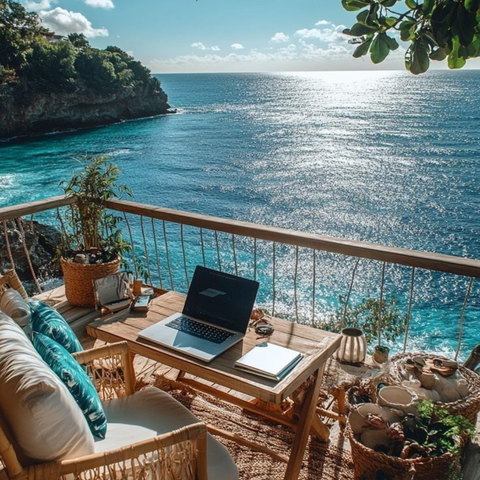 A breathtaking view can distract your focus, but it reminds you why you chose this path — Rare Klub