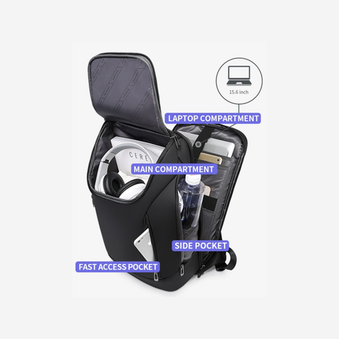 Bange Aeropro Backpack | $59 Sale - Your Everyday Backpack – Backpack, Travel Bag, Carry-On Bag, Black Backpack, Travel Backpack, Laptop Backpack, Carry-On Luggage, Waterproof Backpack, Weekender Bag, Business Backpack, Work Bag, Briefcase, Softback