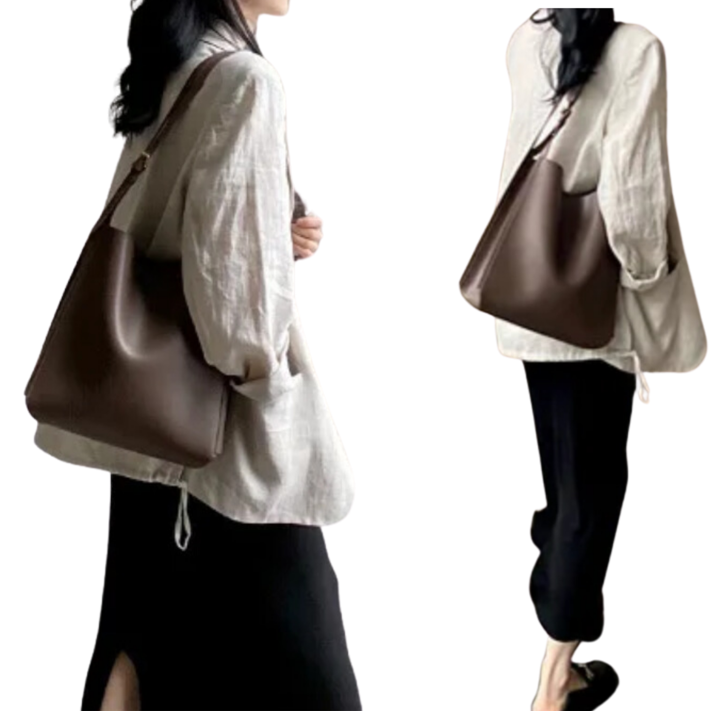 Leather Shoulder Bag for Work, Travel, and Everyday Use | $79 Rare Klub's Urbana shoulder bags for modern women offer timeless appeal and durability. Made from genuine cowhide leather, they are perfect for all your journeys.