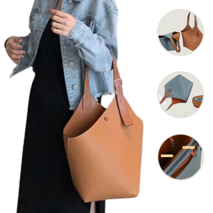 Eterna Everyday Tote – Your Style Statement For Every Outing | A Rare Klub shoulder bag for those who walk their own path. Made from genuine cowhide leather, it suits your style and everyday looks. Get FREE shipping on this order!