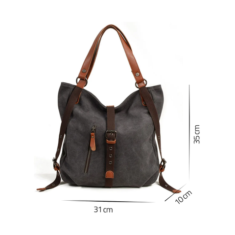 Plush Canvas Tote Bag for Work, Travel, and Casual Outings | $59 | Invest in a Rare Klub bag that’s as versatile and sophisticated as you are. With multiple pockets and a spacious interior, carry your world with ease. Enjoy FREE shipping on this order.