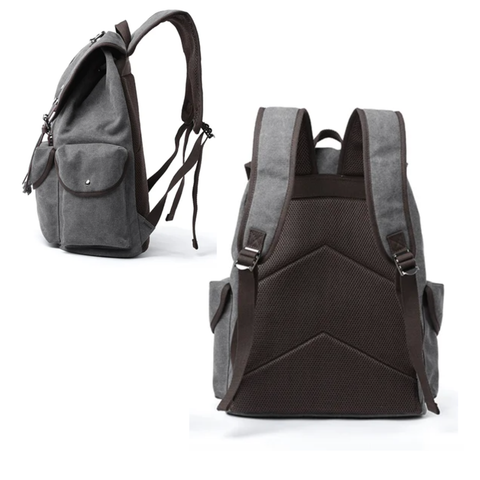 A canvas bag from Rare Klub for rugged elegance, perfect for those who appreciate style and substance | for $64. Step out for work, travel, and daily use with confidence and class. Free shipping.